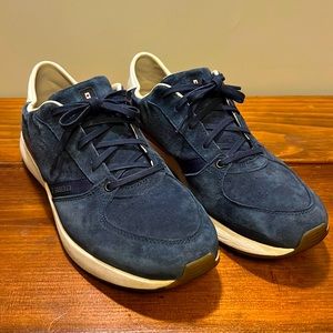 Tsubo Shinobu Sneakers in Blue Suede (Men’s 12)